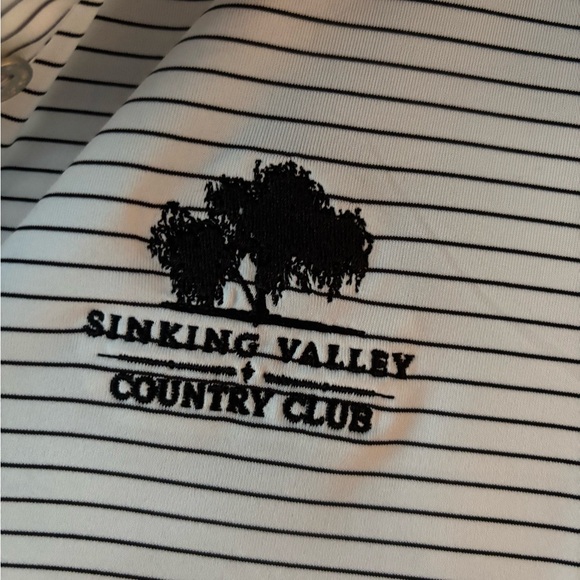 Cutter & Buck Women’s Black and White Striped XL Sleeveless Golf Top - Picture 3 of 6